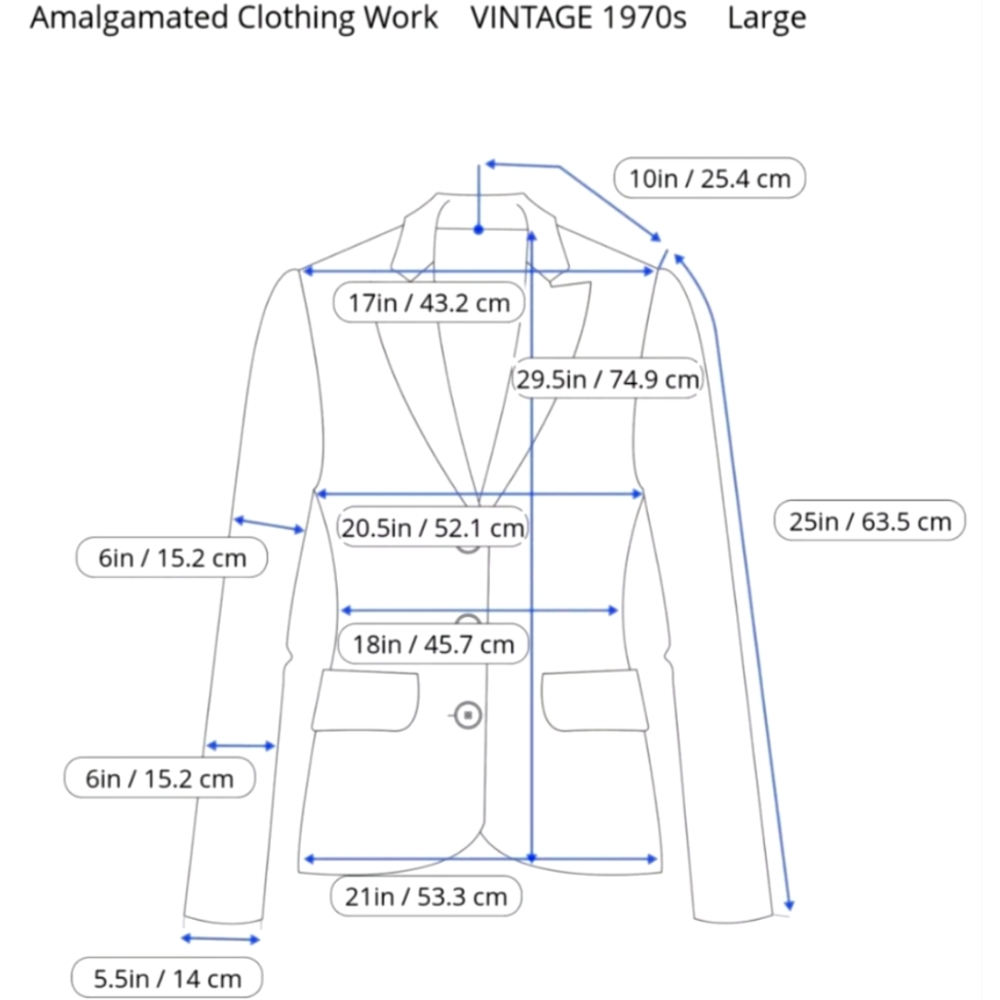 Amalgamated Clothing Workers of America ACWA Blazer. Women's Large 1970s vintage - Picture 2 of 16